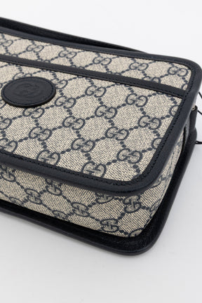 GG Supreme Monogram Camera Bag