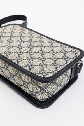 GG Supreme Monogram Camera Bag