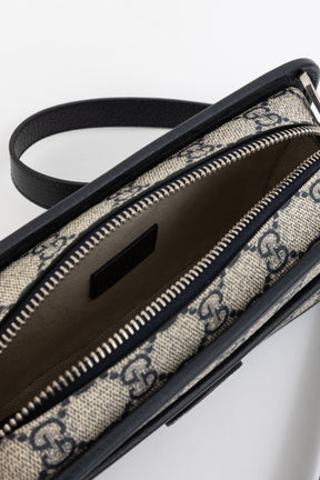 GG Supreme Monogram Camera Bag