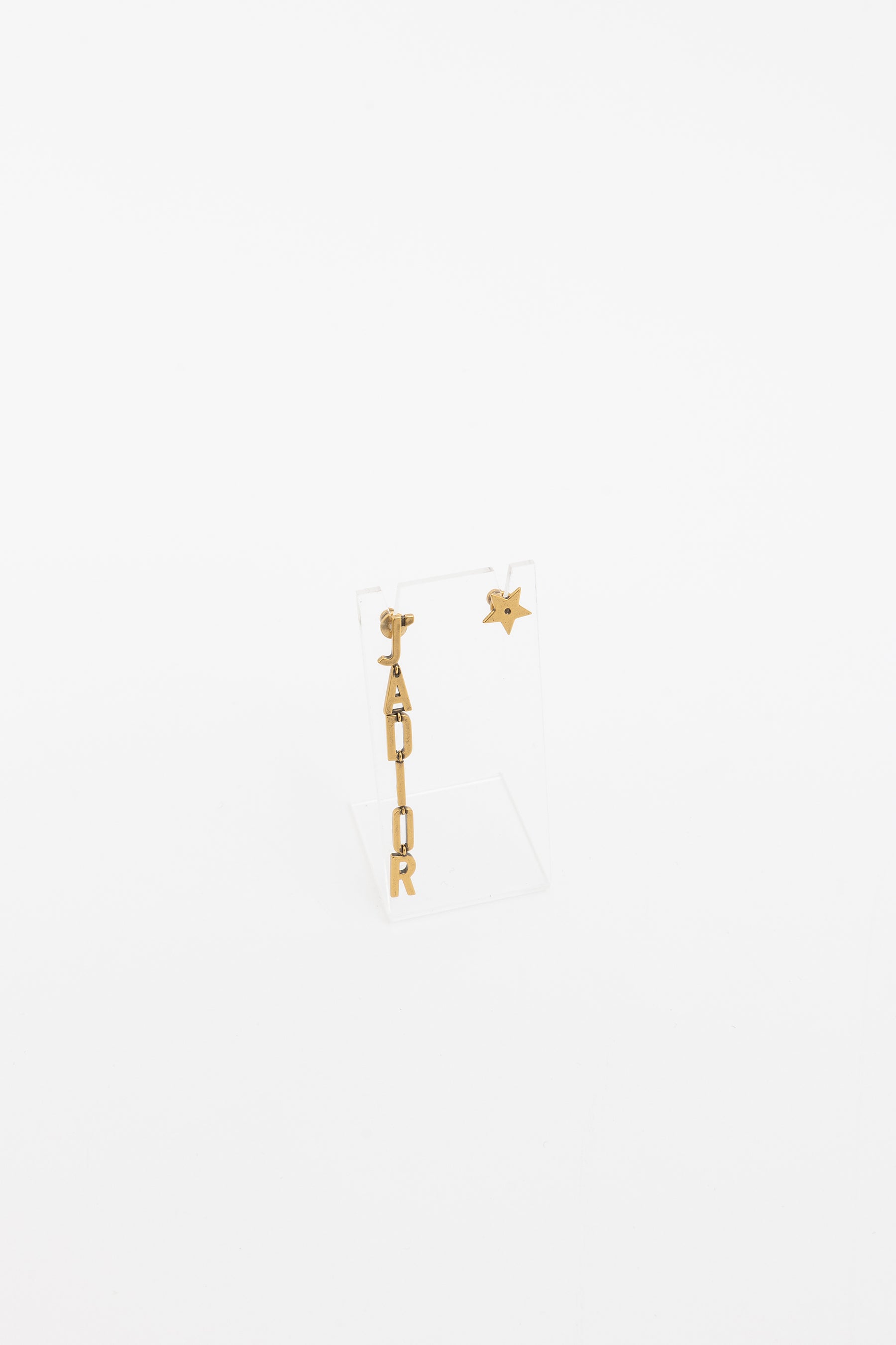 J'Adior Drop and Star Earrings