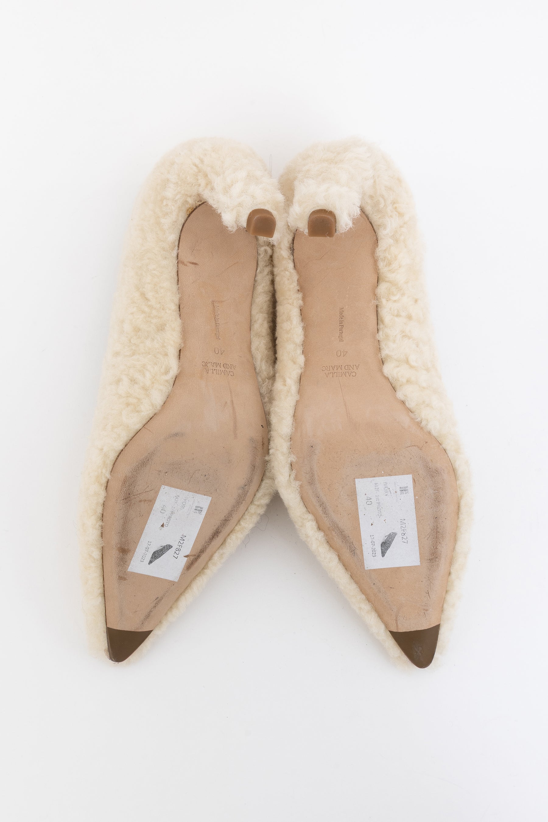 Rhys Shearling Pumps