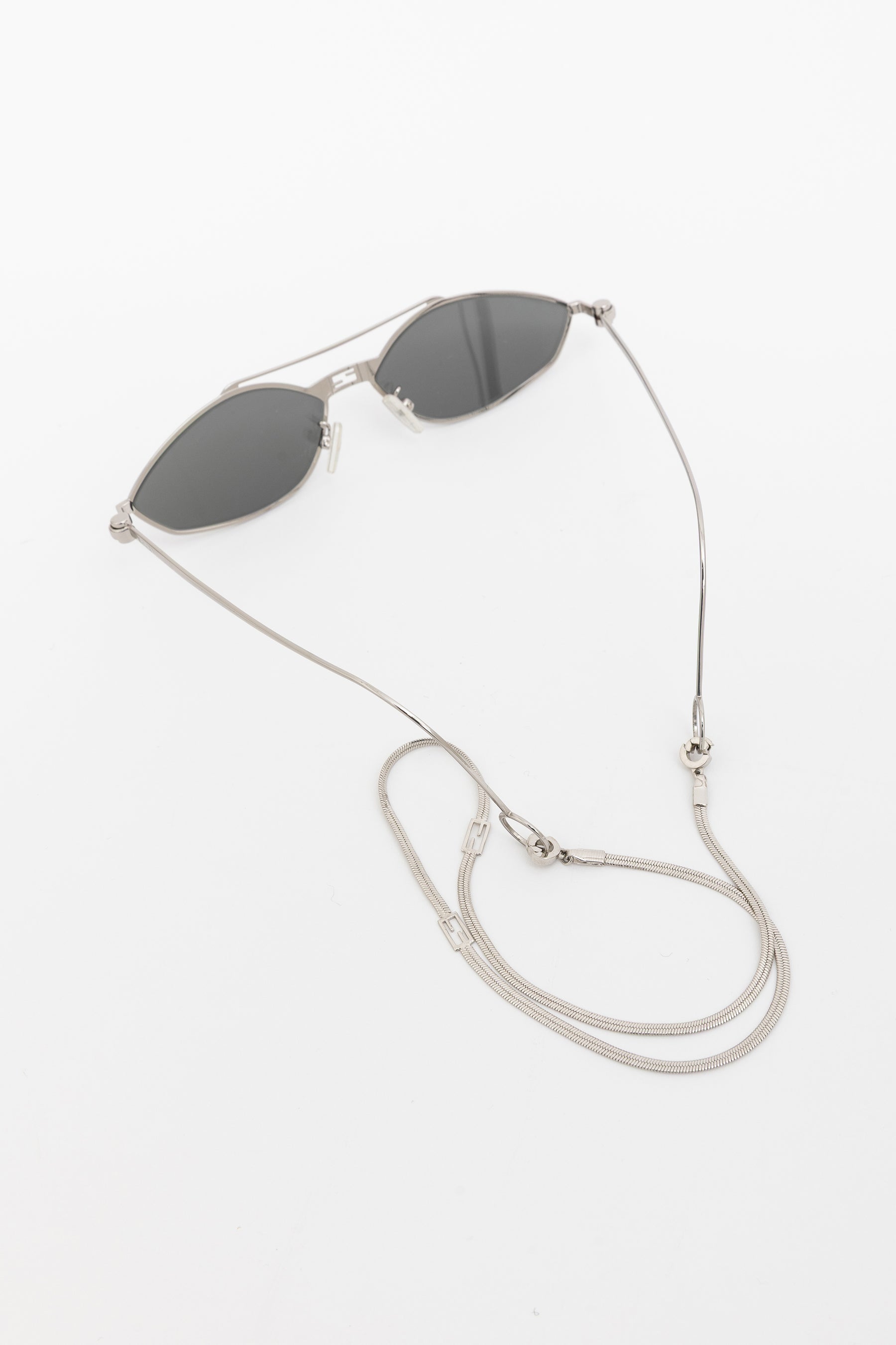 Thin Geometric Cat Eye Sunglasses