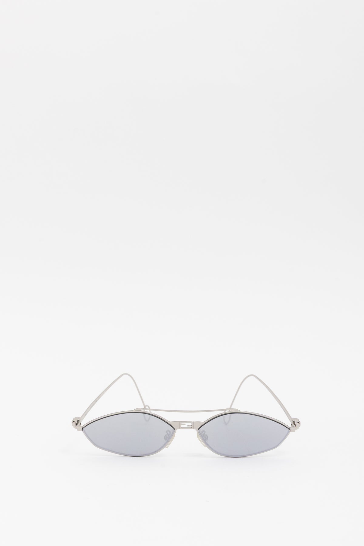 Thin Geometric Cat Eye Sunglasses