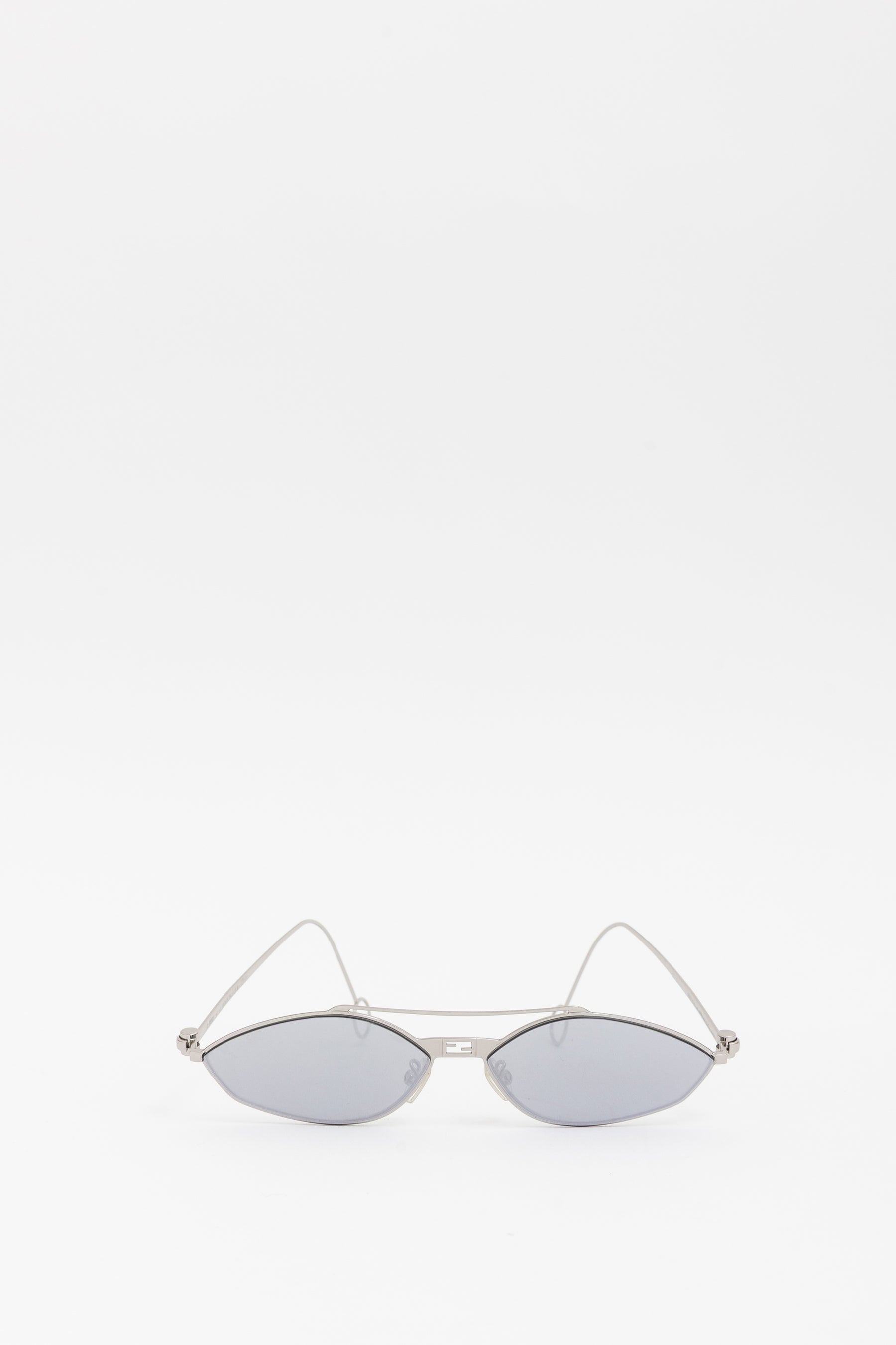 Thin Geometric Cat Eye Sunglasses