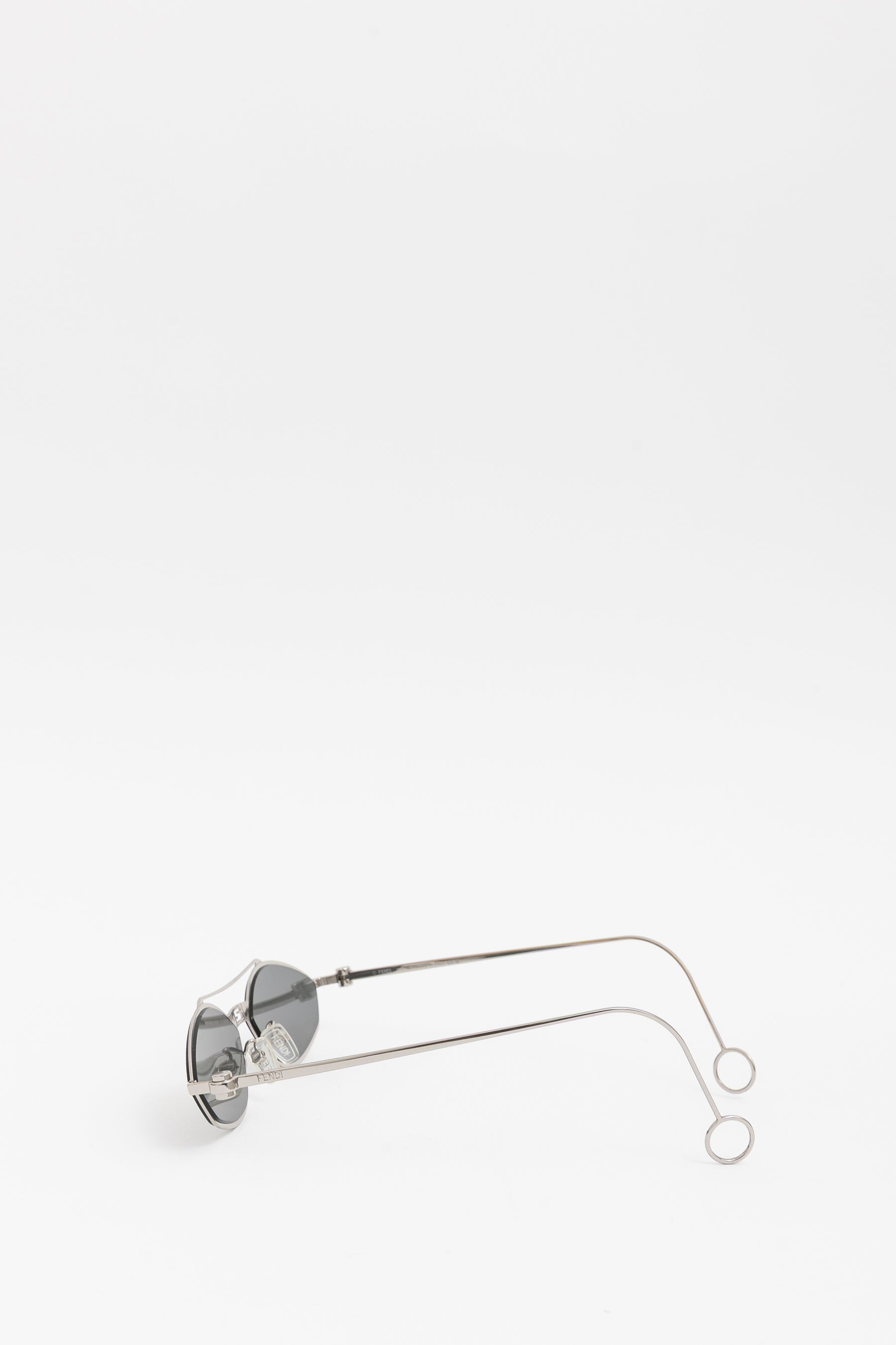 Thin Geometric Cat Eye Sunglasses