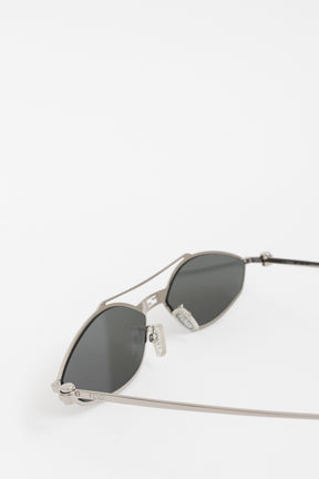 Thin Geometric Cat Eye Sunglasses
