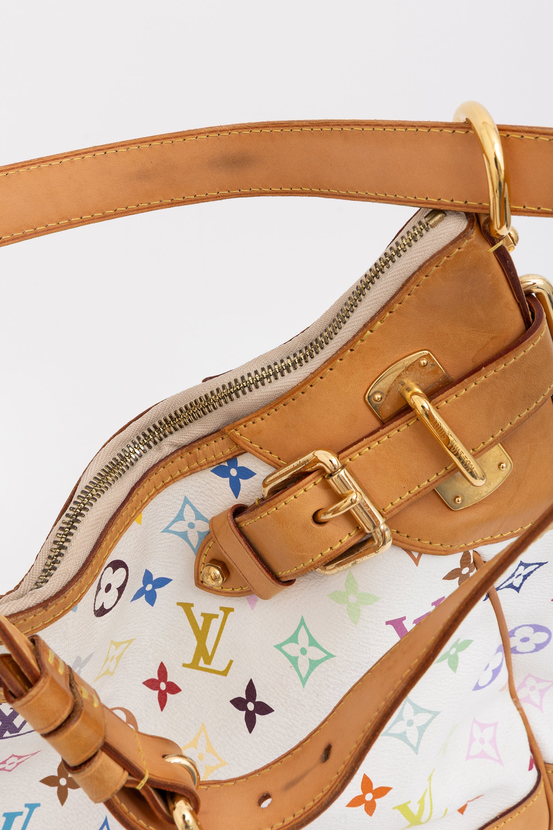 x Takashi Murakami Monogram Multicolore Greta Bag