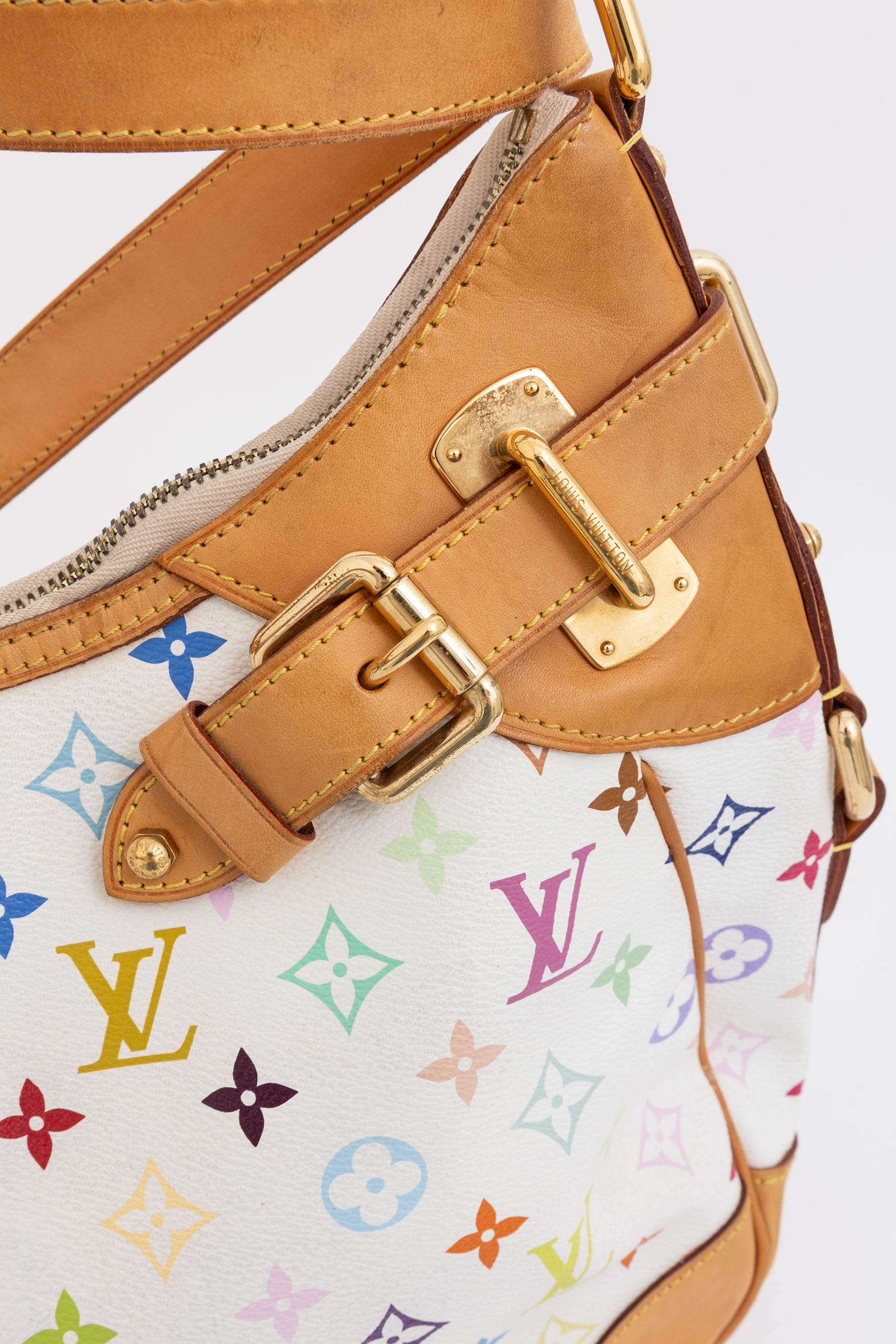 x Takashi Murakami Monogram Multicolore Greta Bag