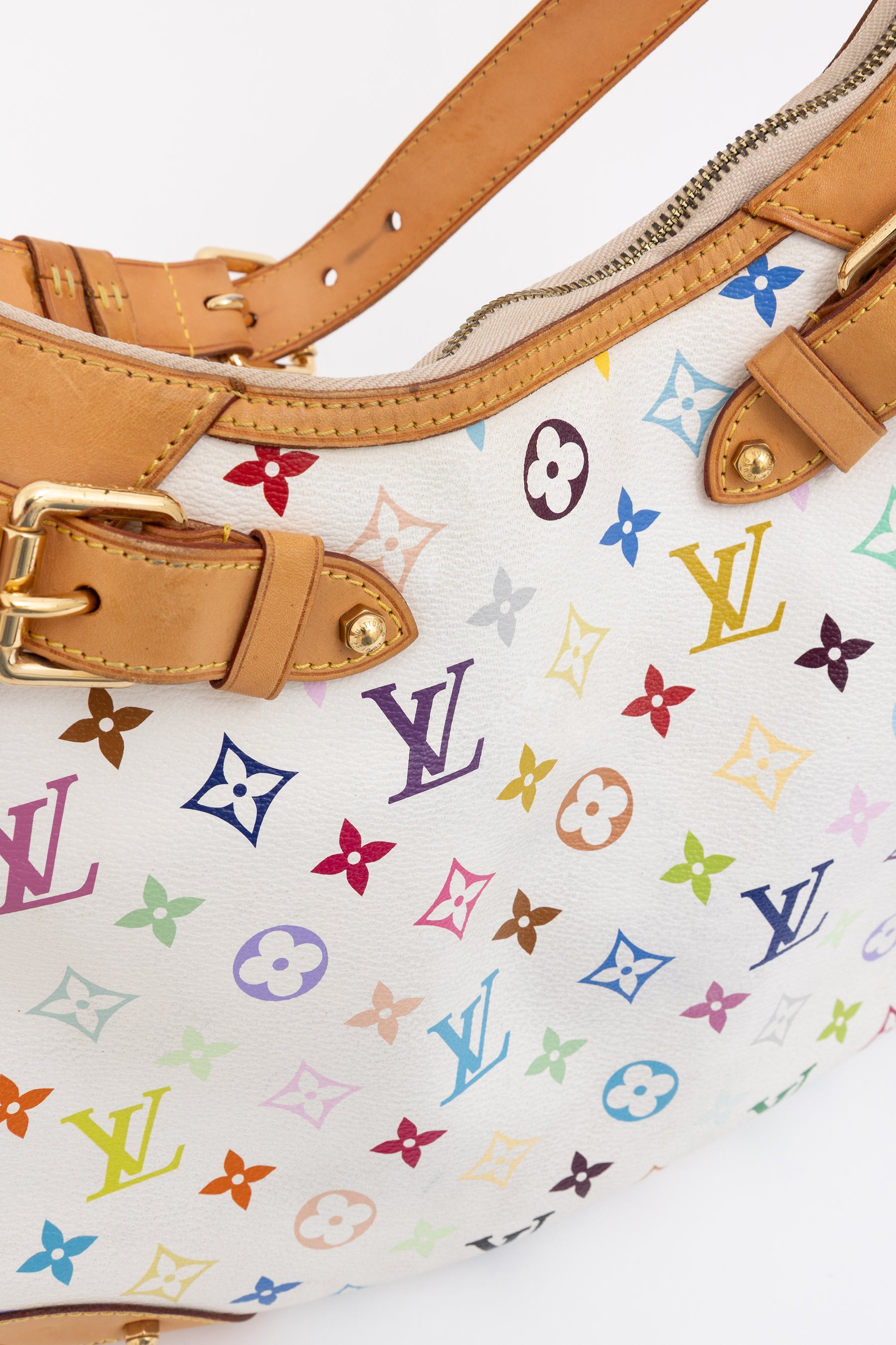 x Takashi Murakami Monogram Multicolore Greta Bag