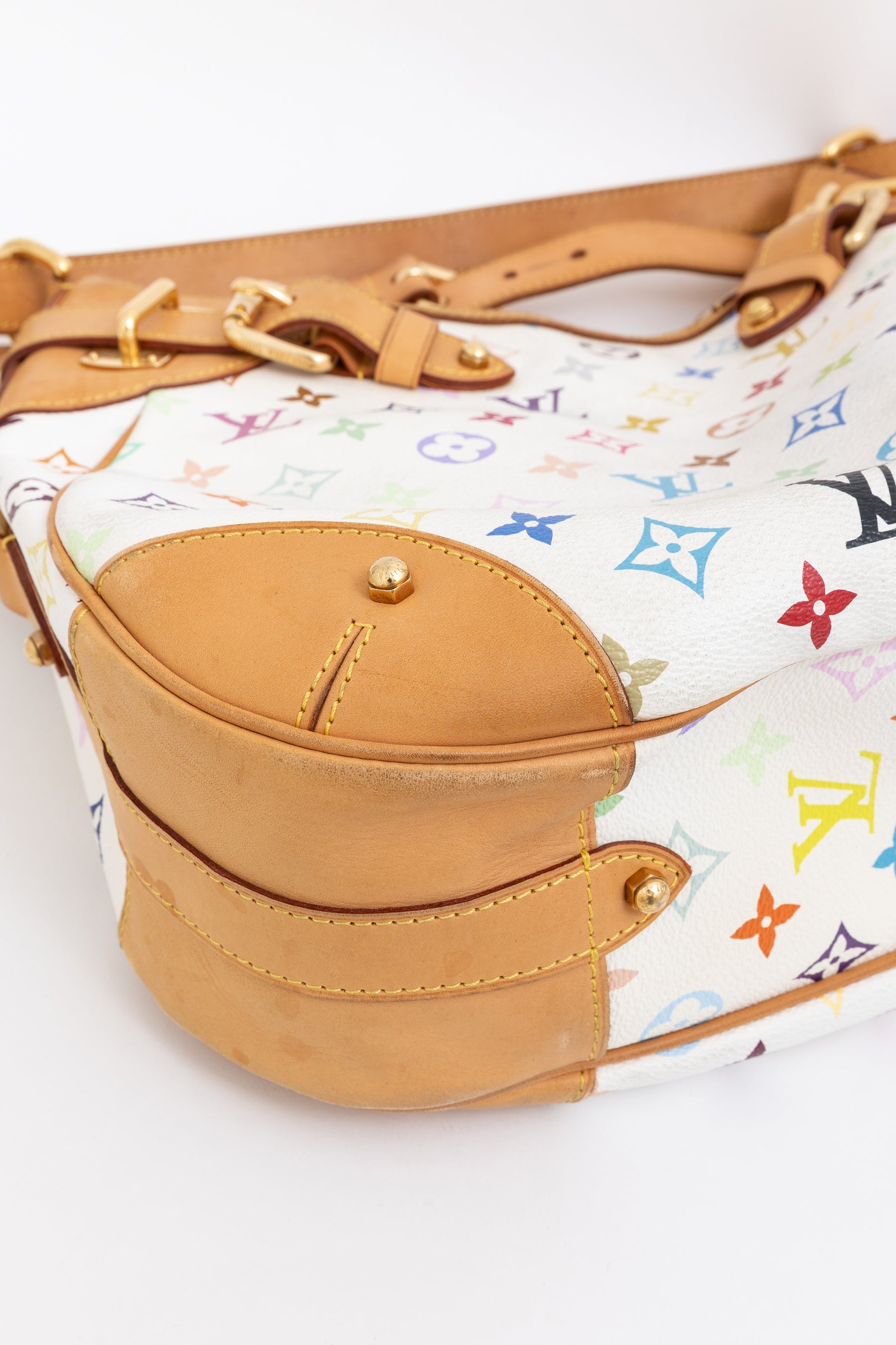 x Takashi Murakami Monogram Multicolore Greta Bag