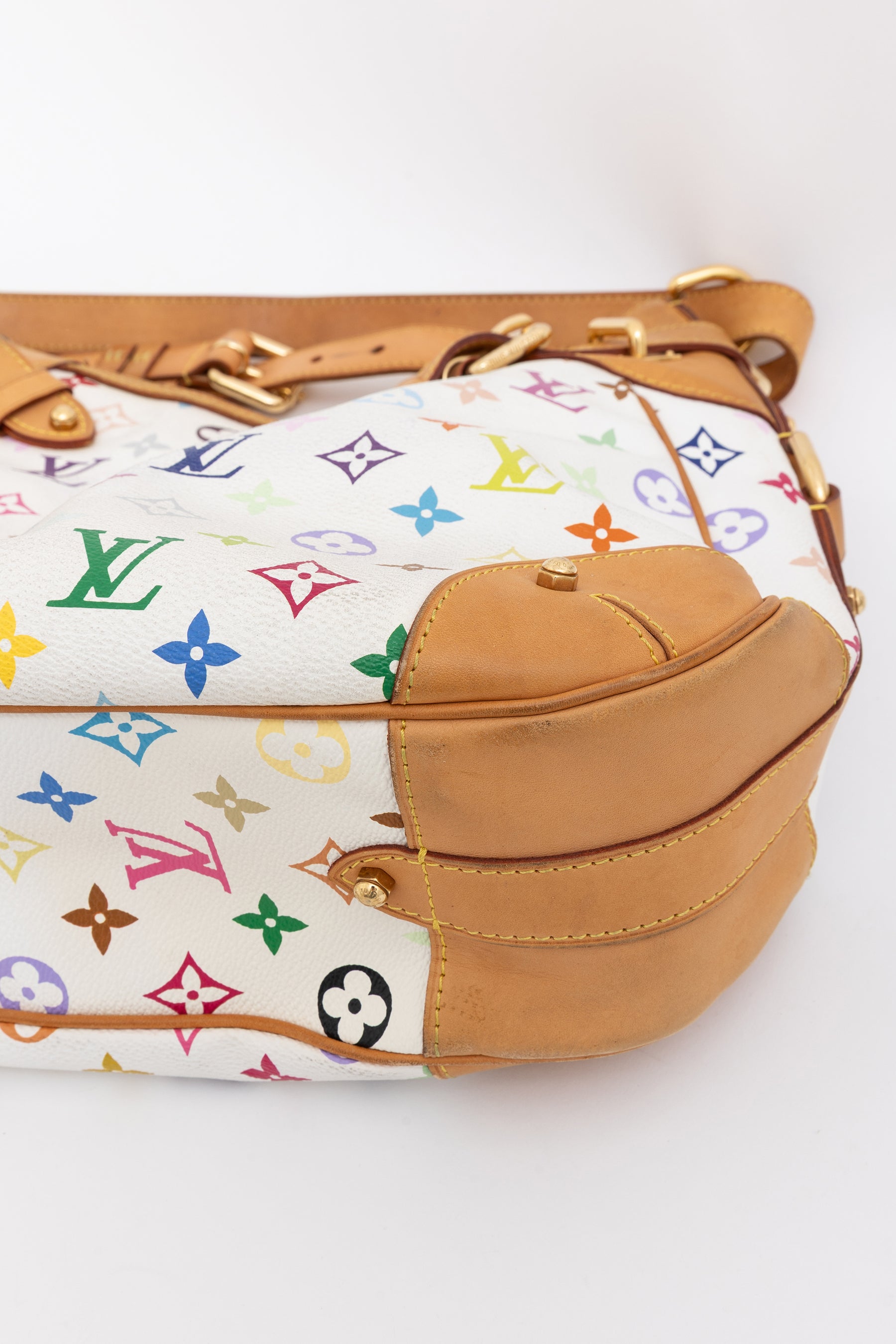 x Takashi Murakami Monogram Multicolore Greta Bag