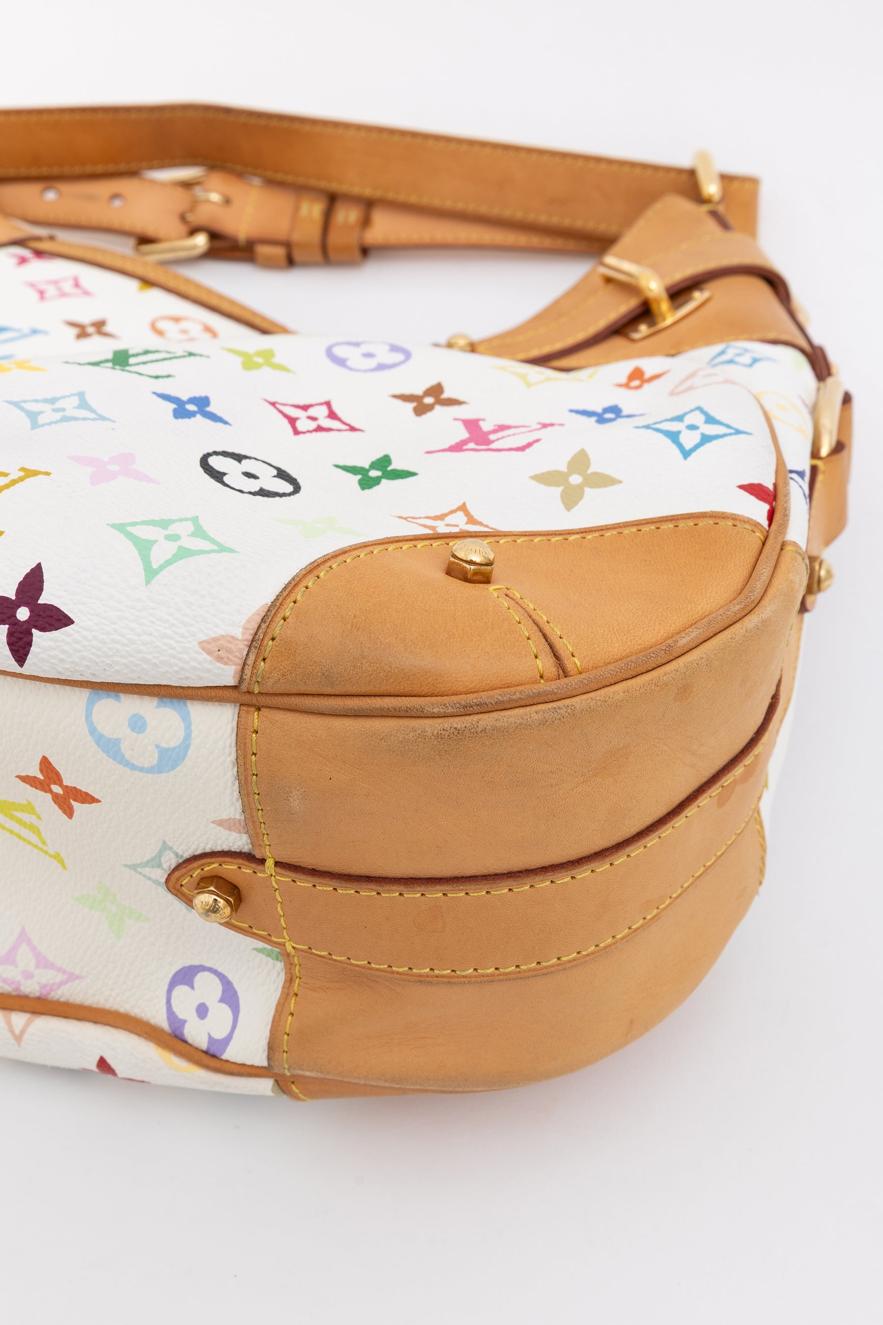 x Takashi Murakami Monogram Multicolore Greta Bag