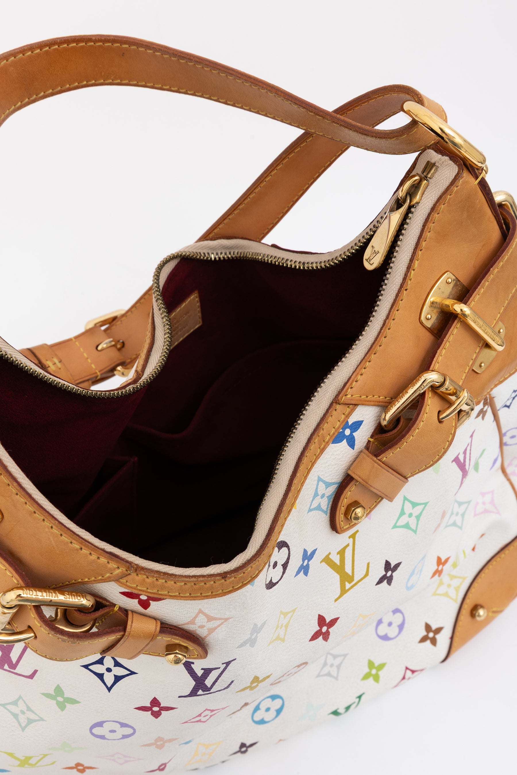 x Takashi Murakami Monogram Multicolore Greta Bag