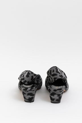 Mizza Leopard Slingback Heels