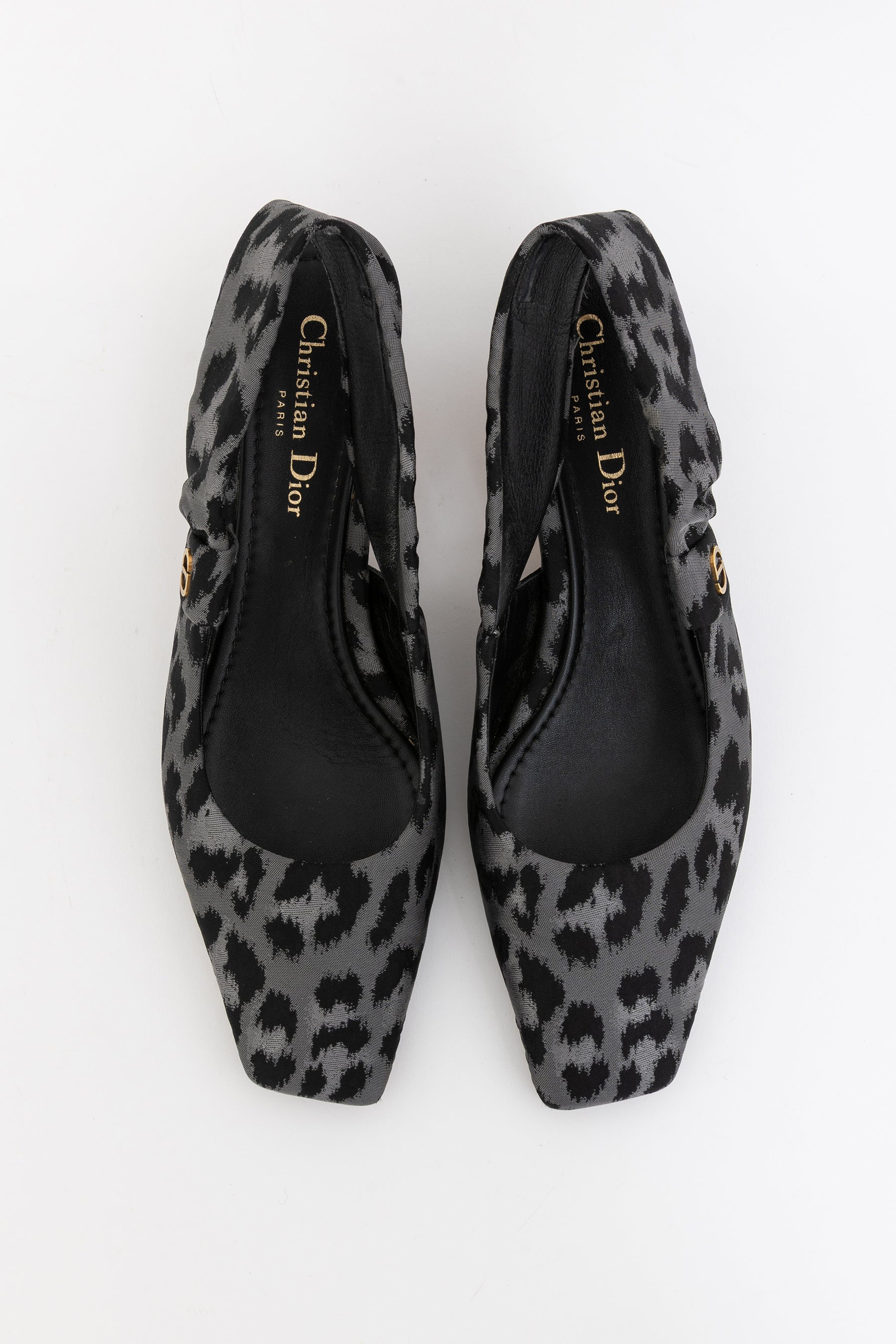 Mizza Leopard Slingback Heels
