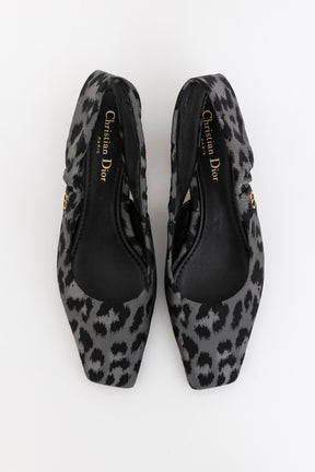Mizza Leopard Slingback Heels