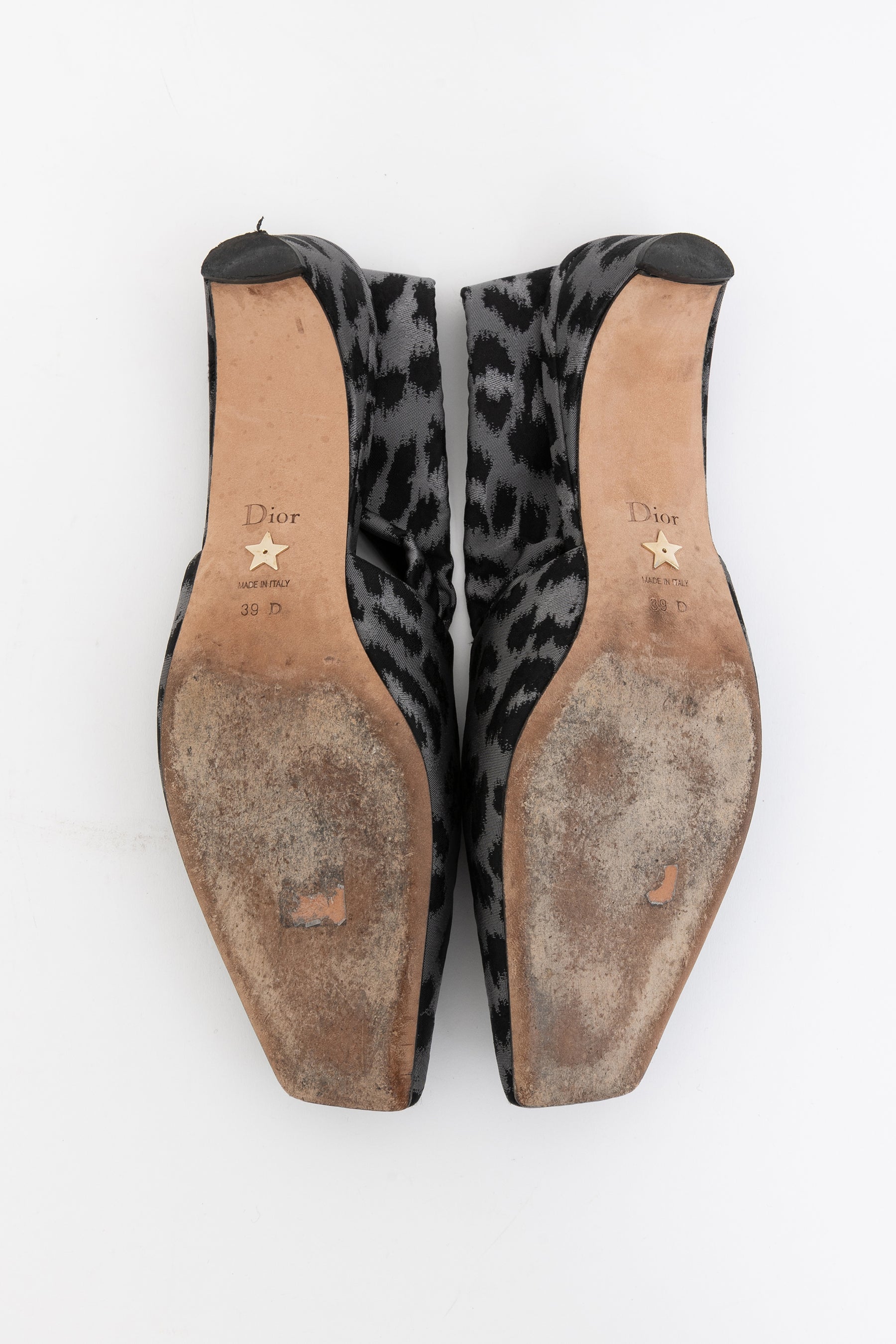 Mizza Leopard Slingback Heels