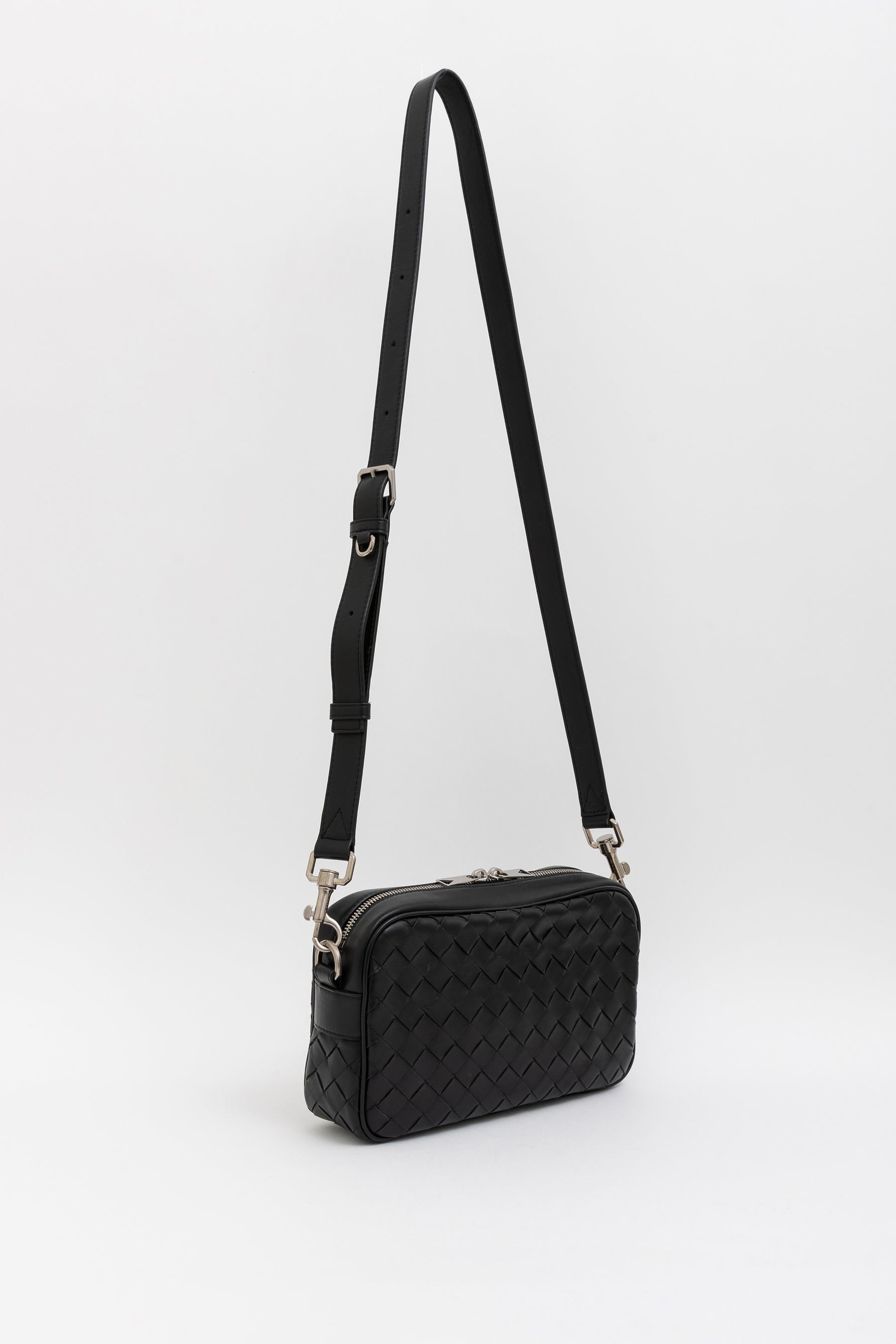 Intrecciato Camera Bag