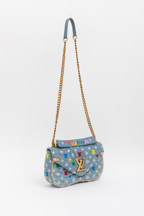 Denim New Wave Chain Bag
