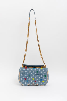 Denim New Wave Chain Bag
