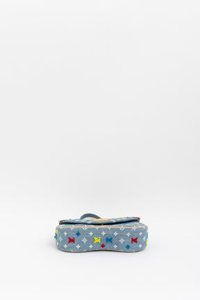 Denim New Wave Chain Bag