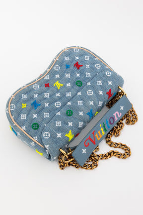 Denim New Wave Chain Bag
