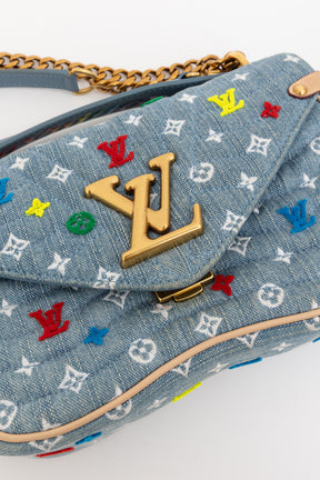 Denim New Wave Chain Bag