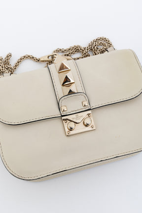 Medium Rockstud Glam Lock Flap Shoulder Bag