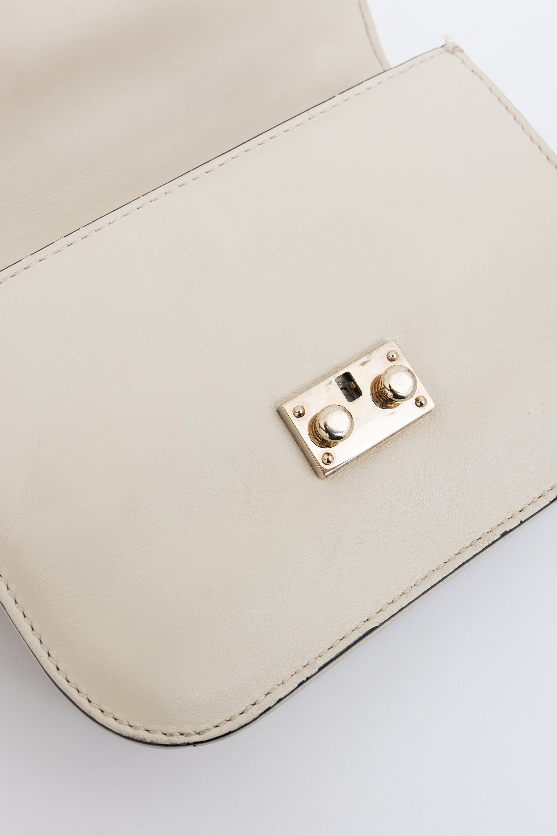 Medium Rockstud Glam Lock Flap Shoulder Bag
