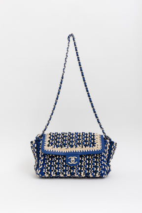 Crochet Accordion Flap Bag