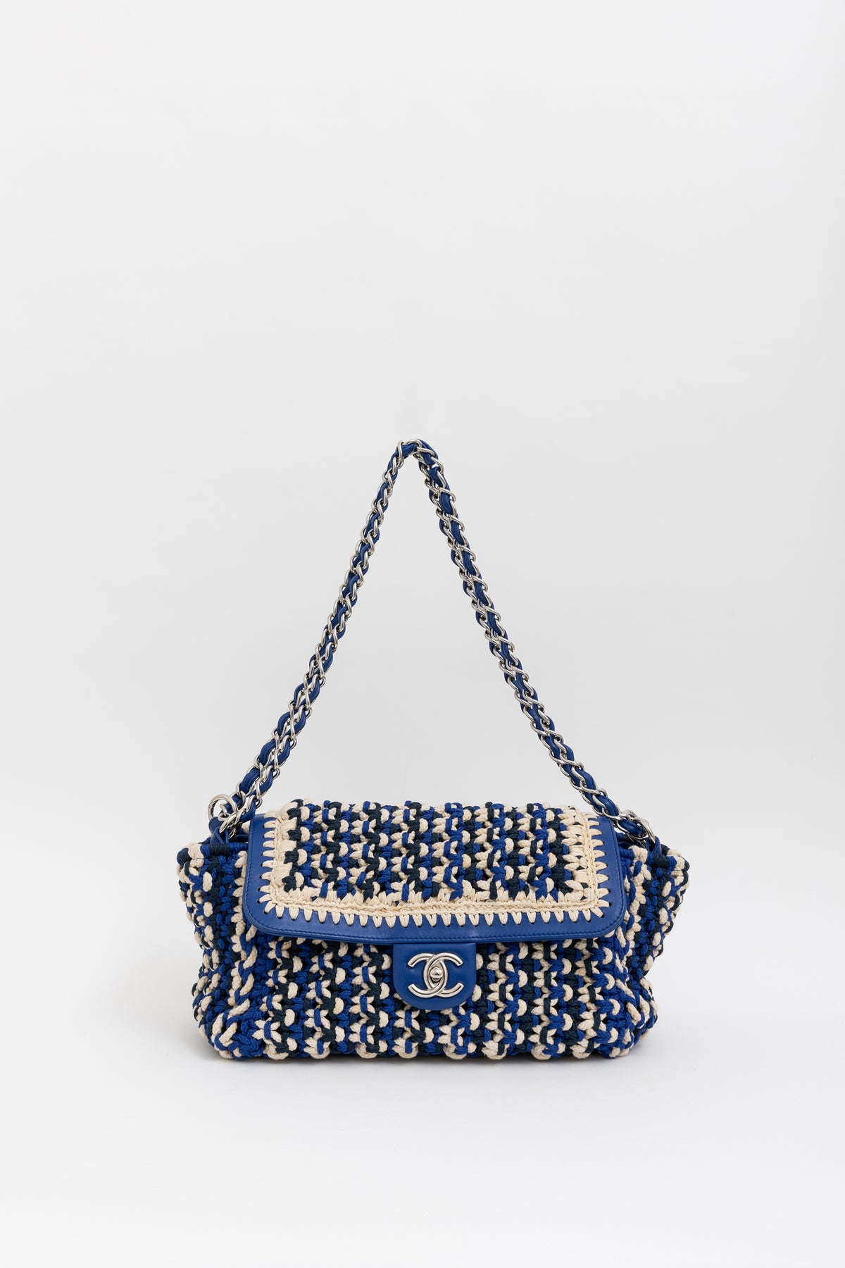 Crochet Accordion Flap Bag