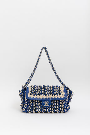 Crochet Accordion Flap Bag