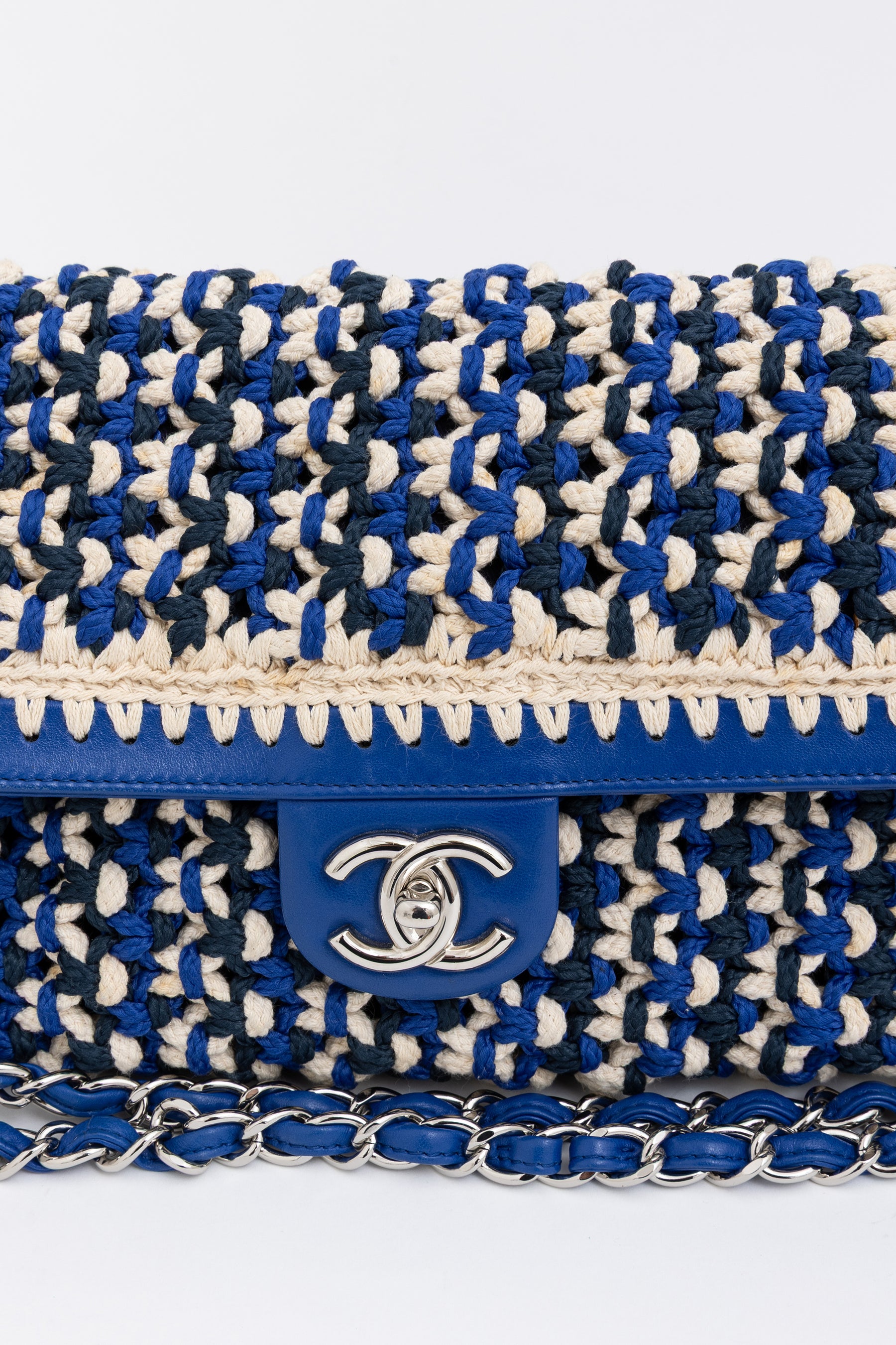 Crochet Accordion Flap Bag