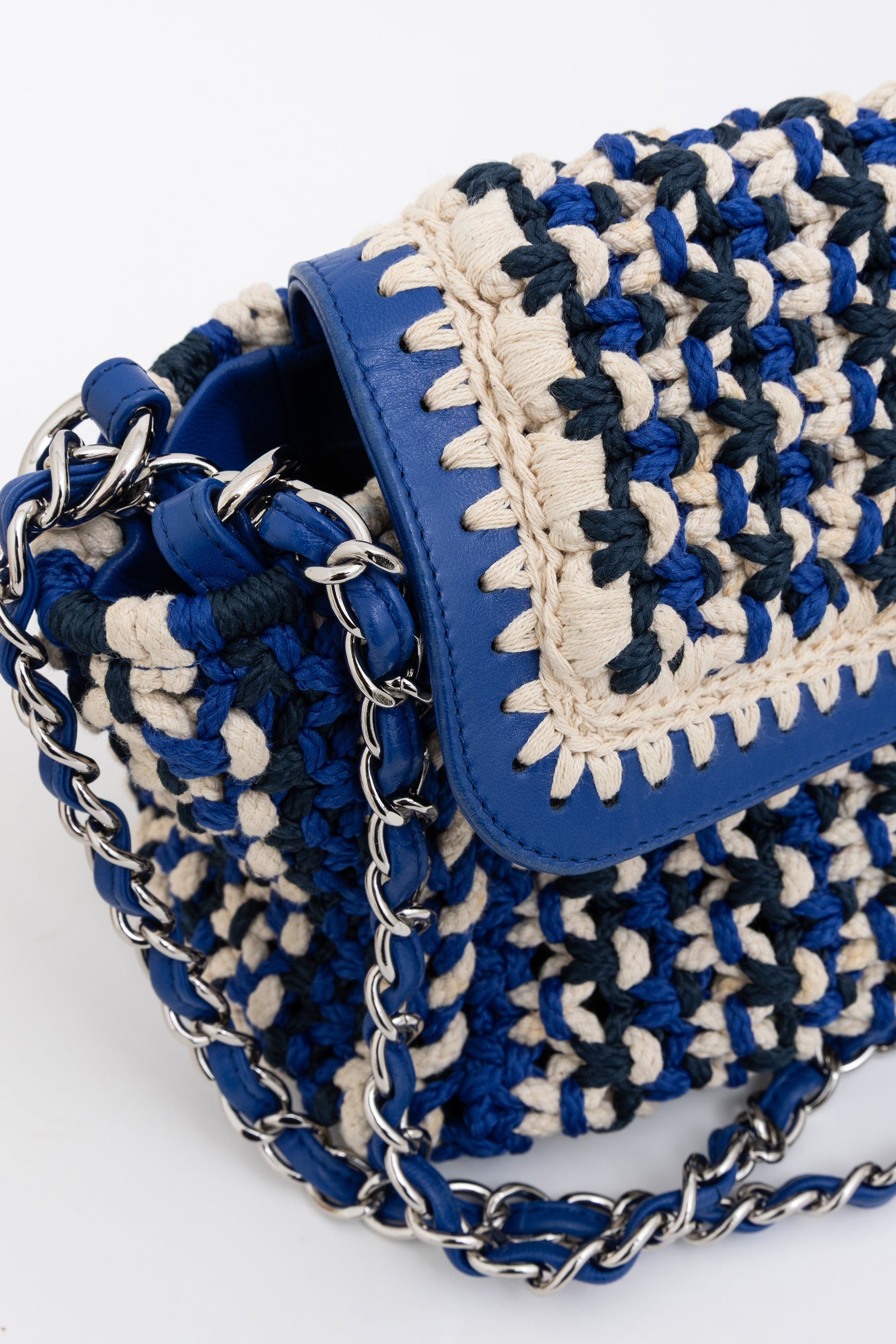 Crochet Accordion Flap Bag