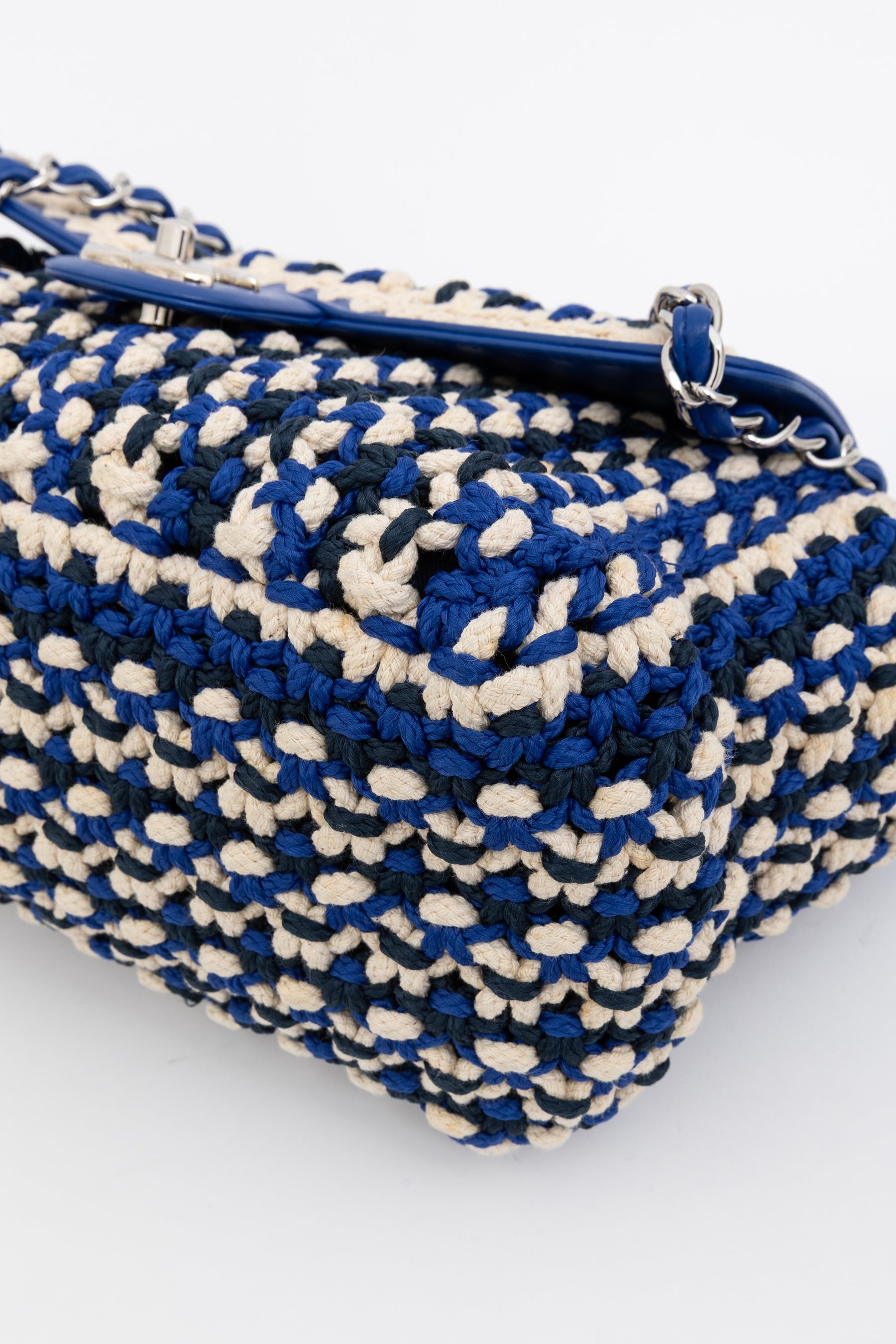 Crochet Accordion Flap Bag