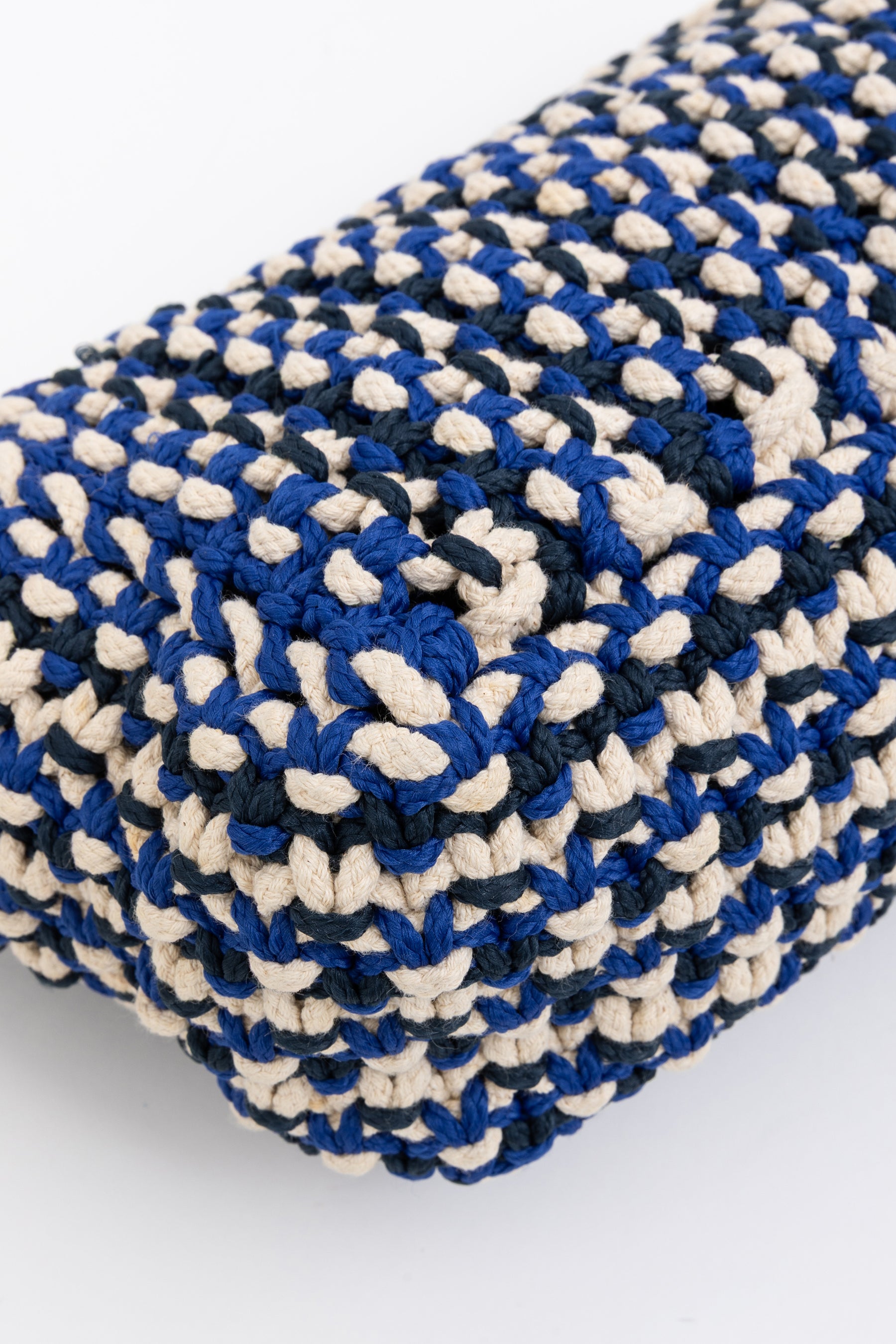 Crochet Accordion Flap Bag