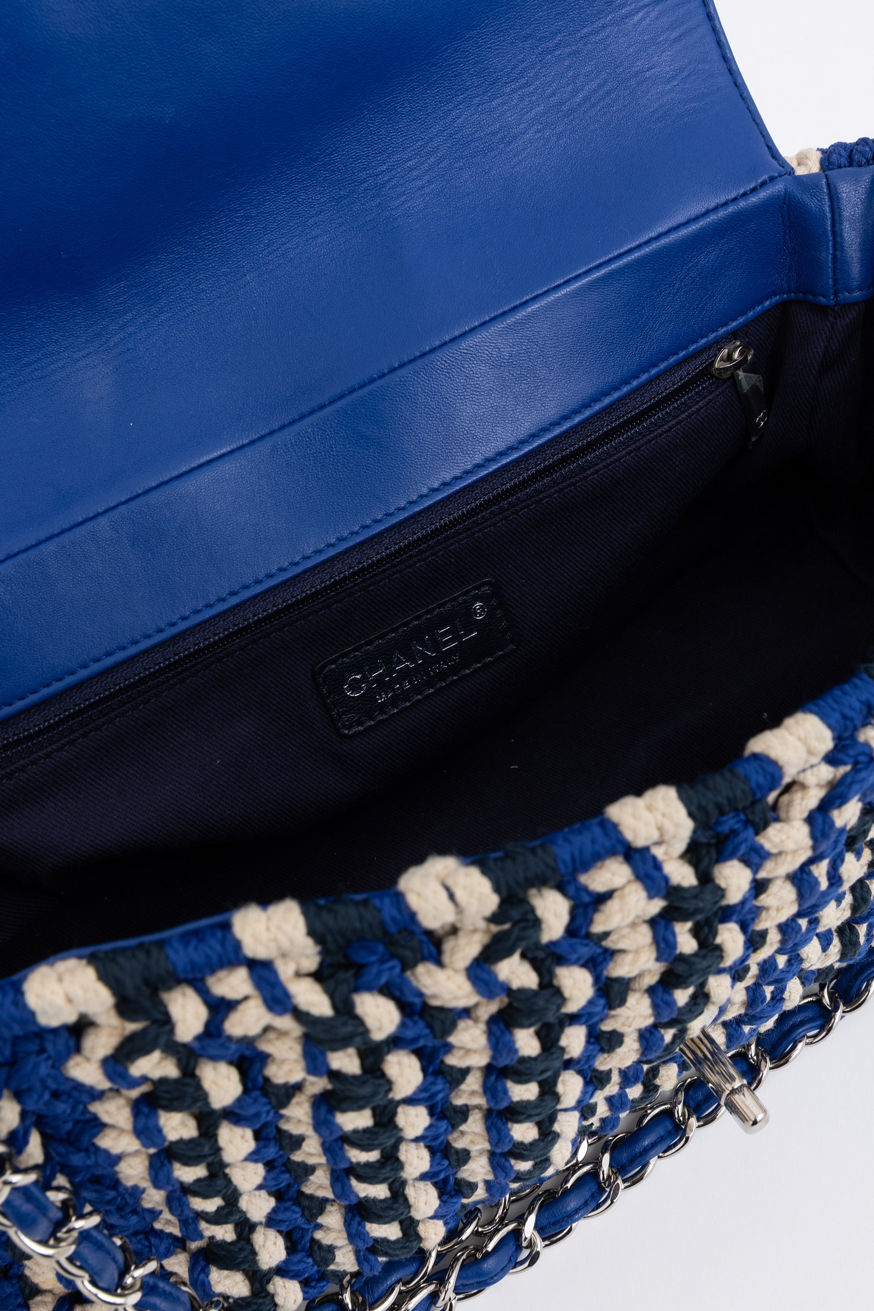 Crochet Accordion Flap Bag