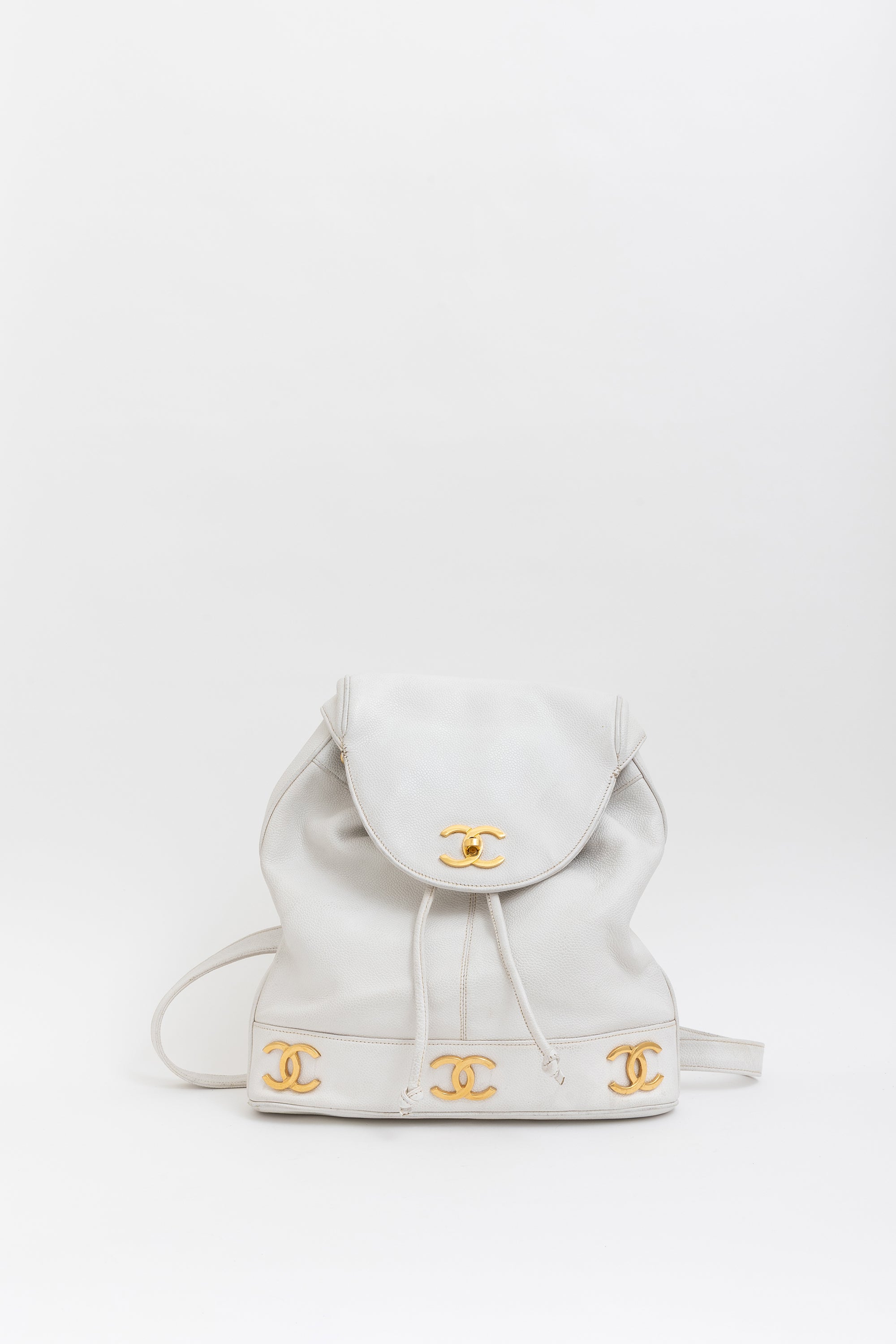 Vintage Triple CC Logo Backpack