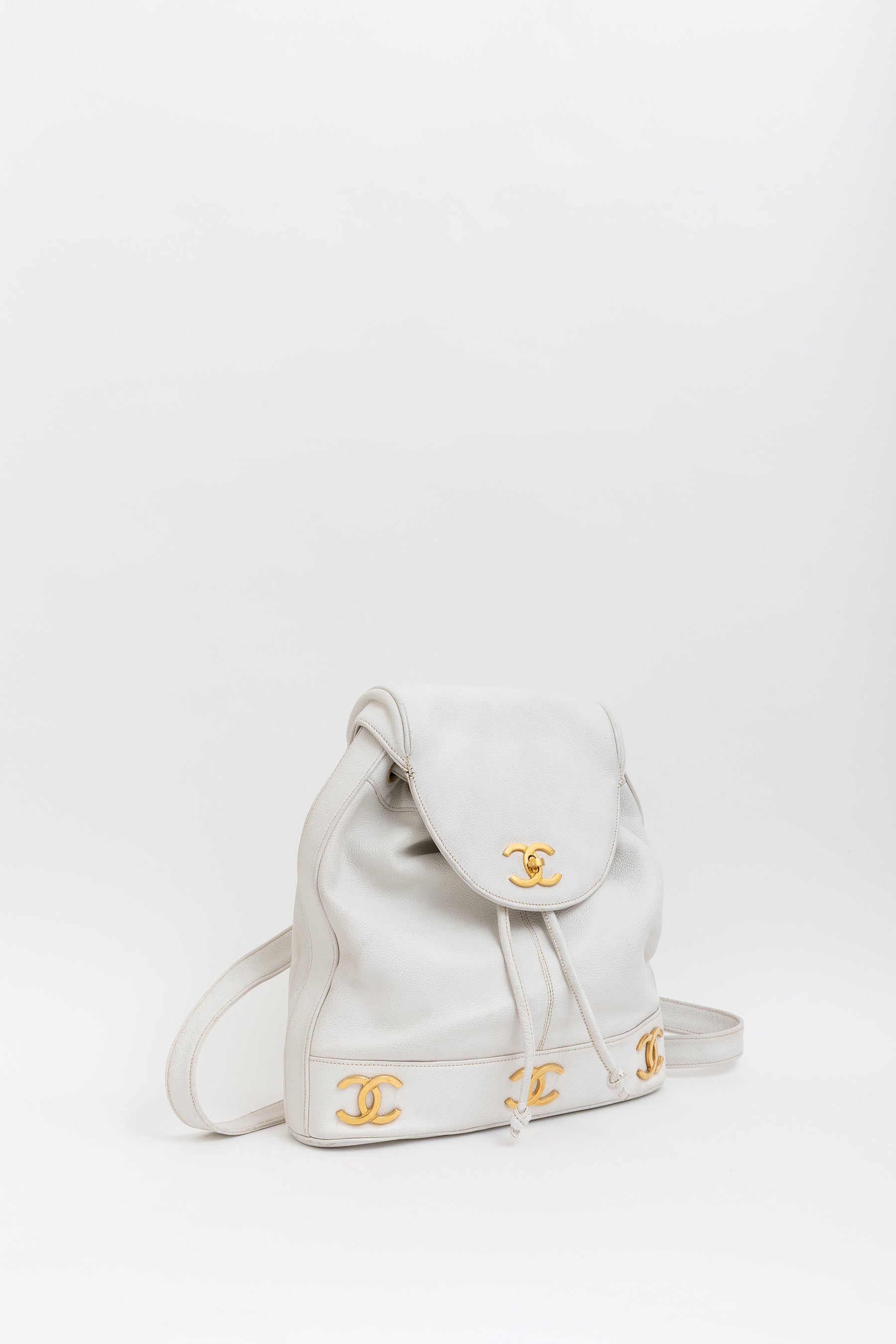 Vintage Triple CC Logo Backpack