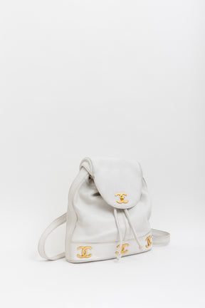 Vintage Triple CC Logo Backpack