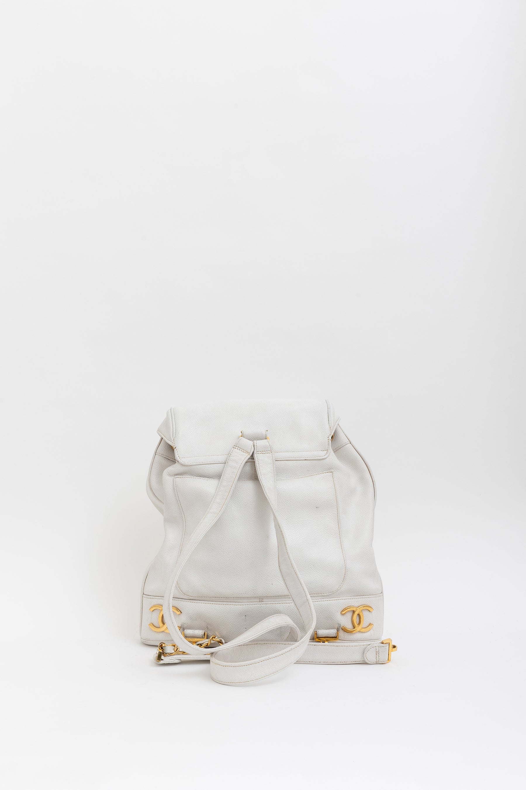 Vintage Triple CC Logo Backpack