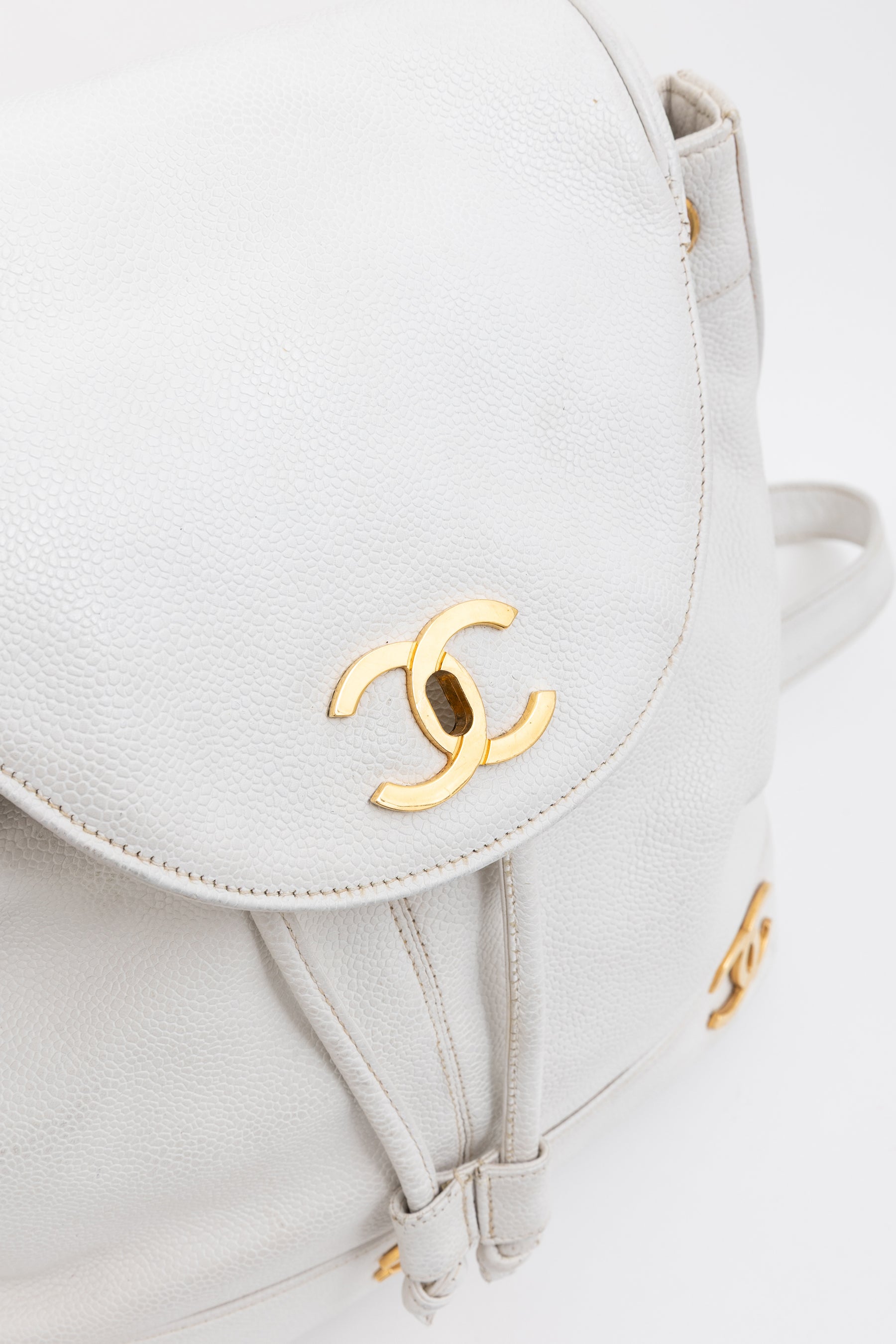 Vintage Triple CC Logo Backpack