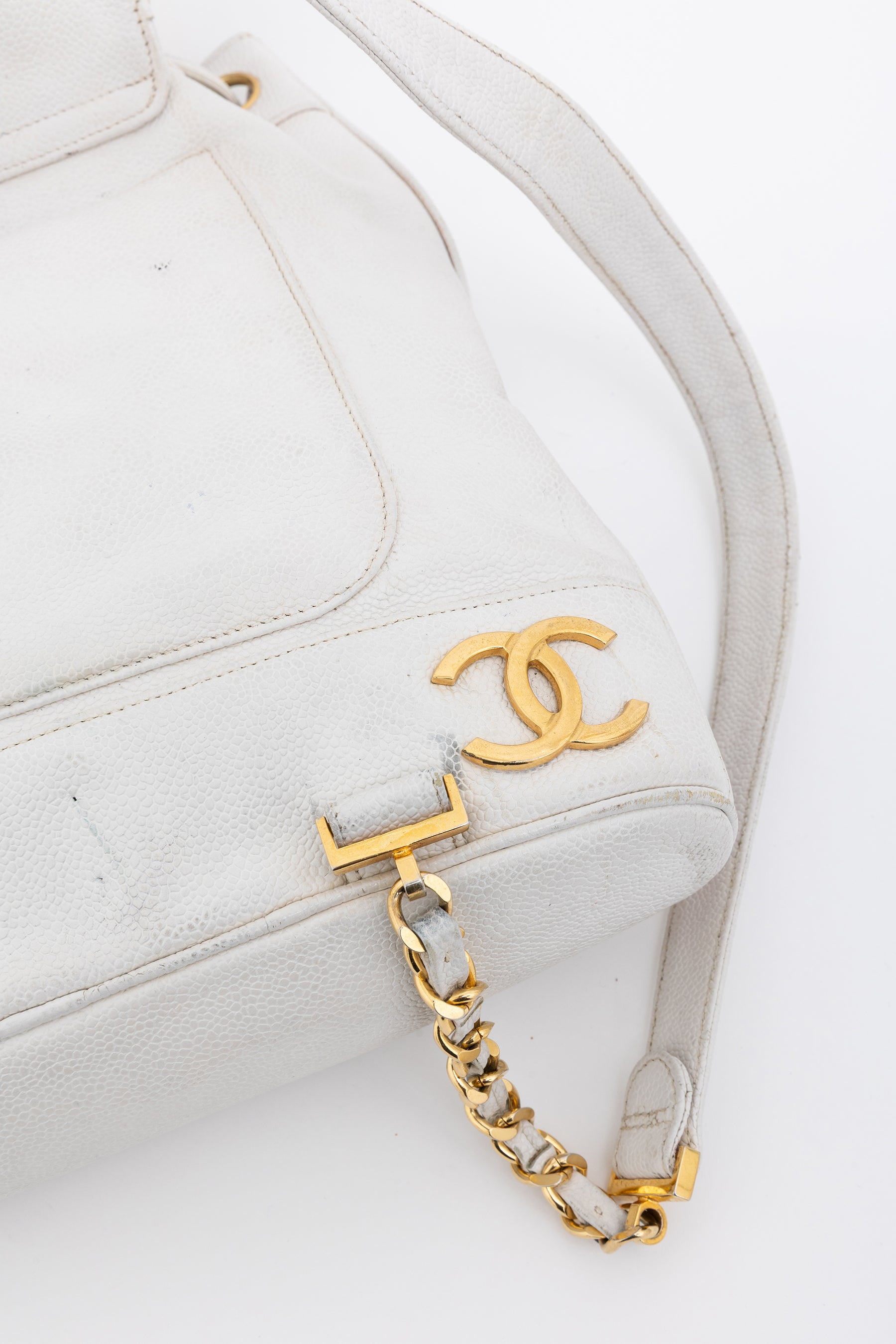 Vintage Triple CC Logo Backpack