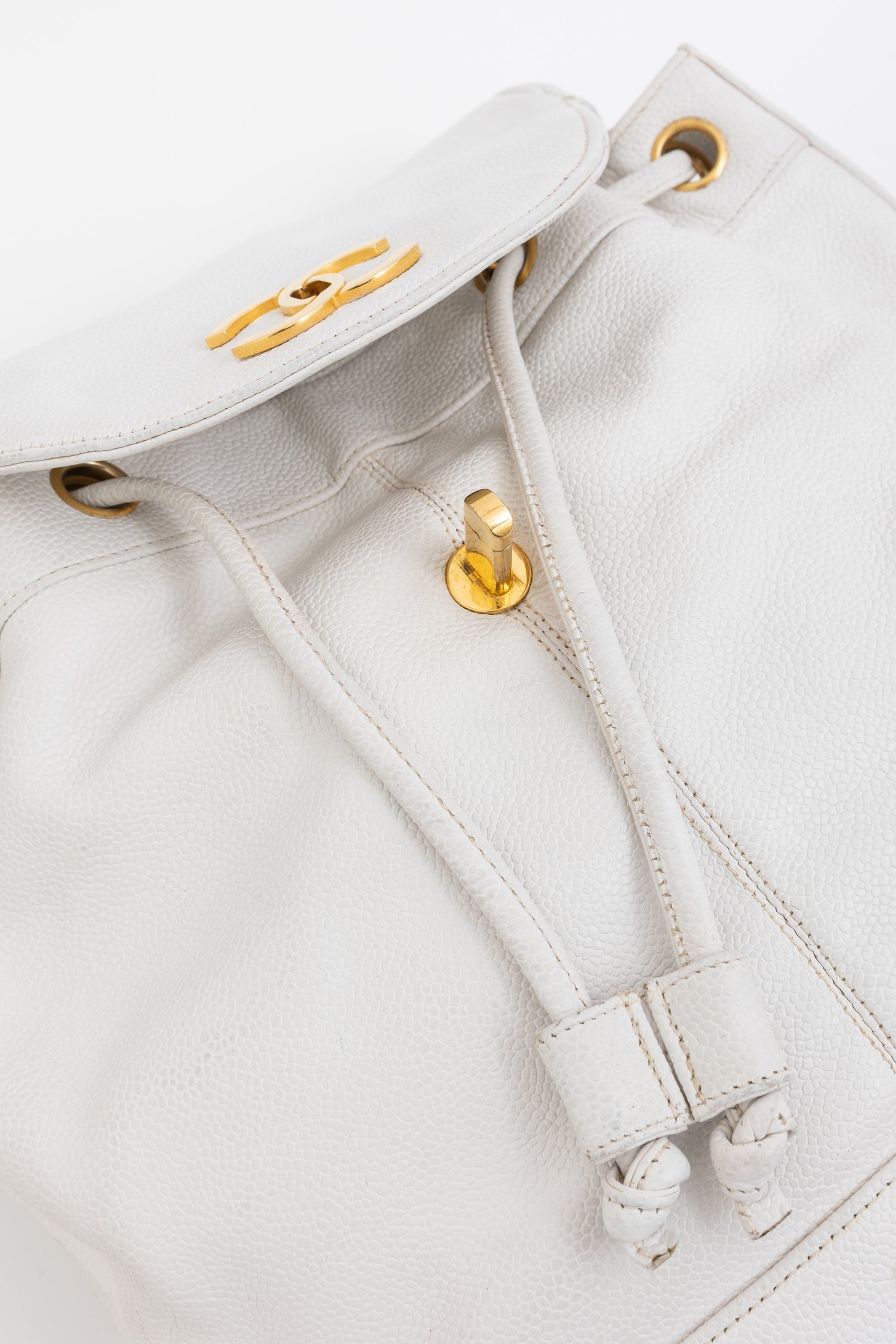 Vintage Triple CC Logo Backpack