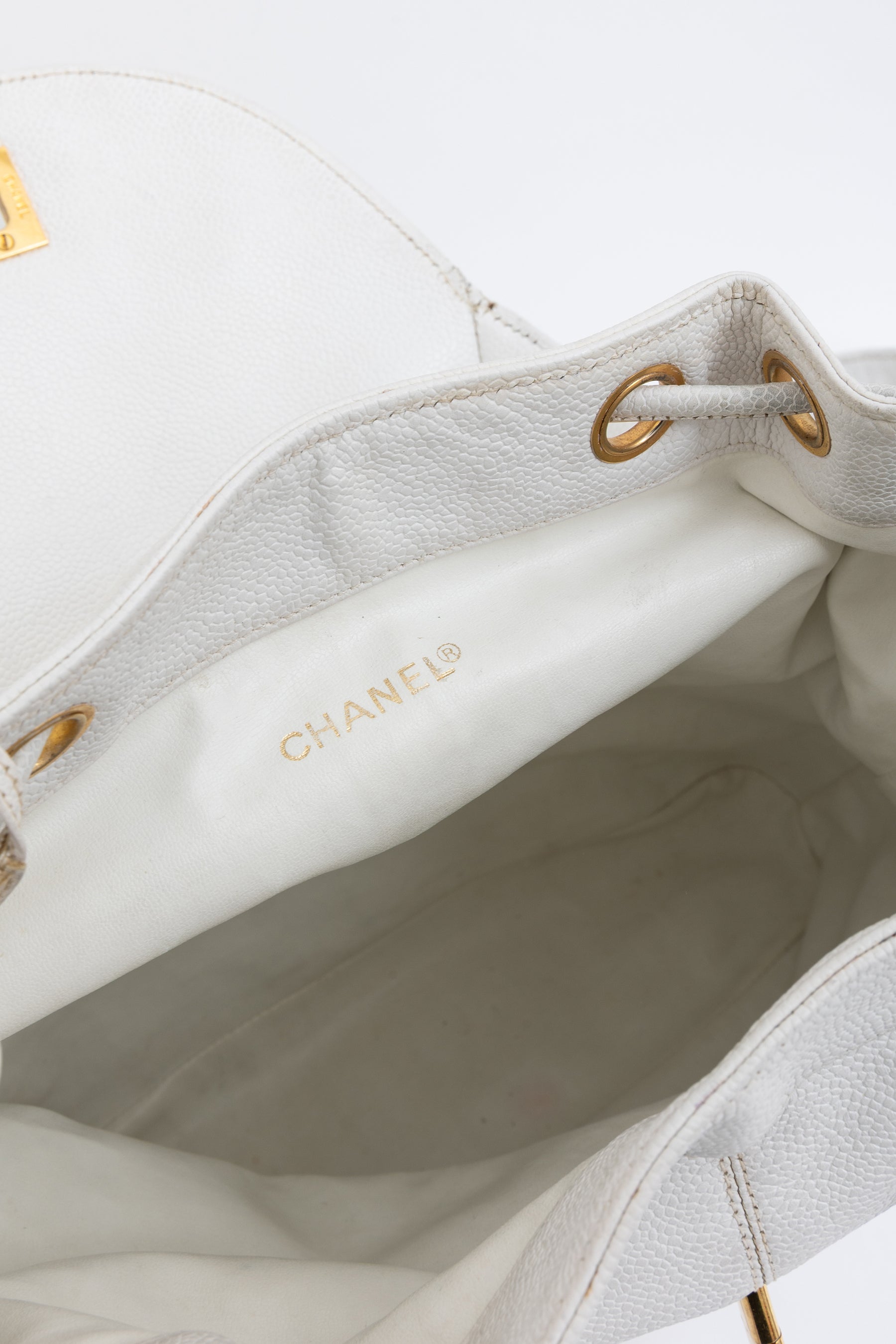 Vintage Triple CC Logo Backpack