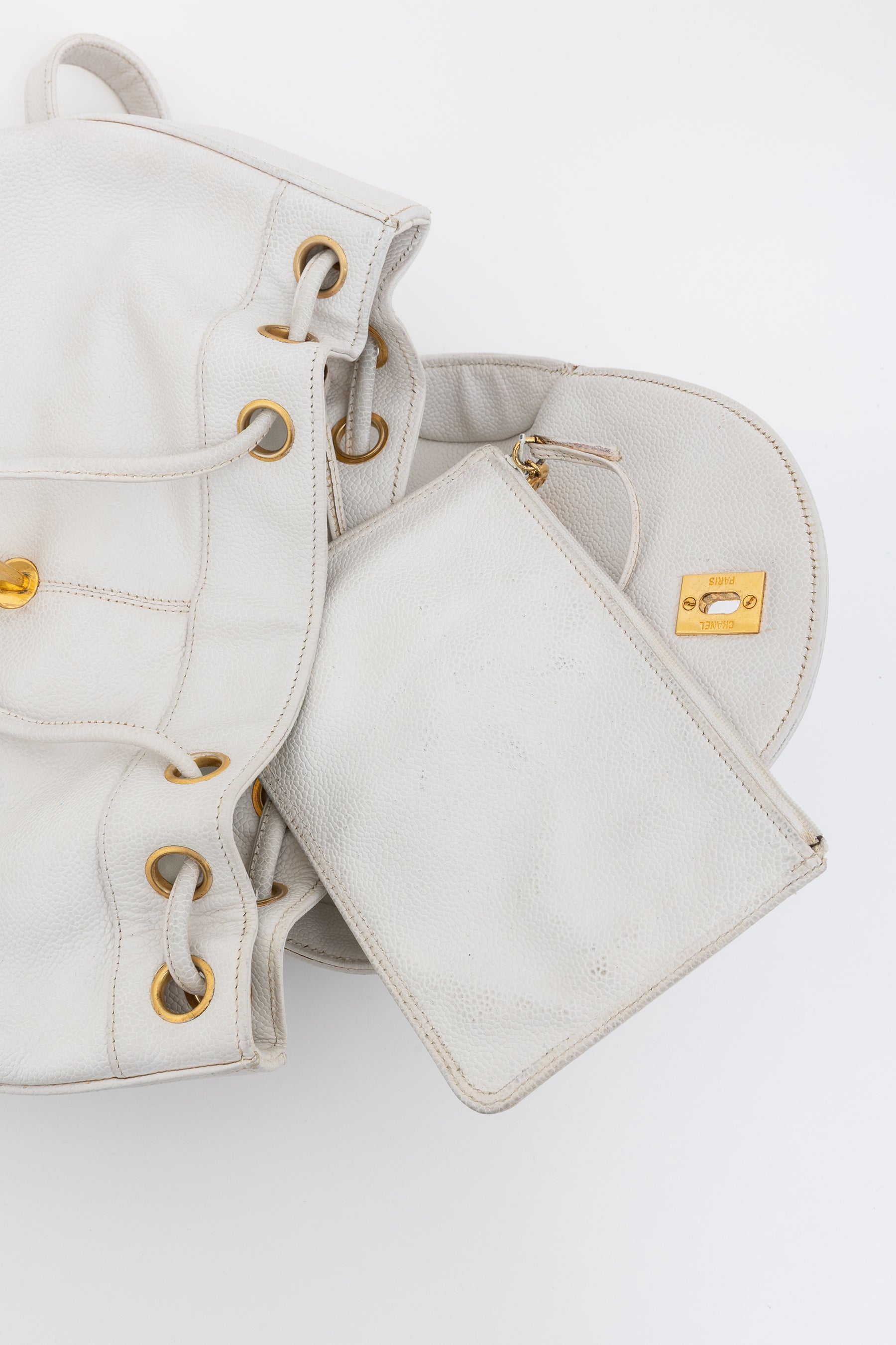 Vintage Triple CC Logo Backpack