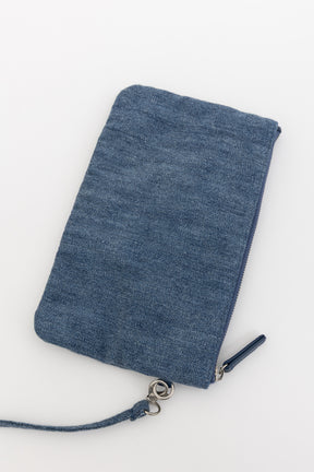 22 Small Studded Denim Bag