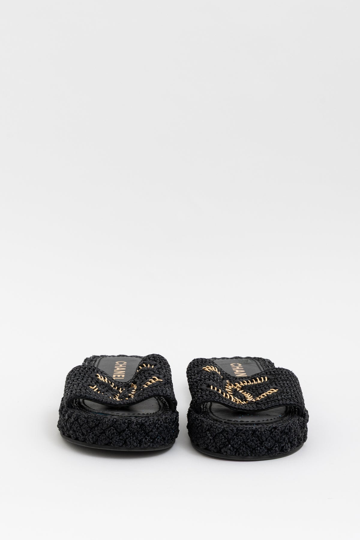 Gold Chain CC Logo Slides