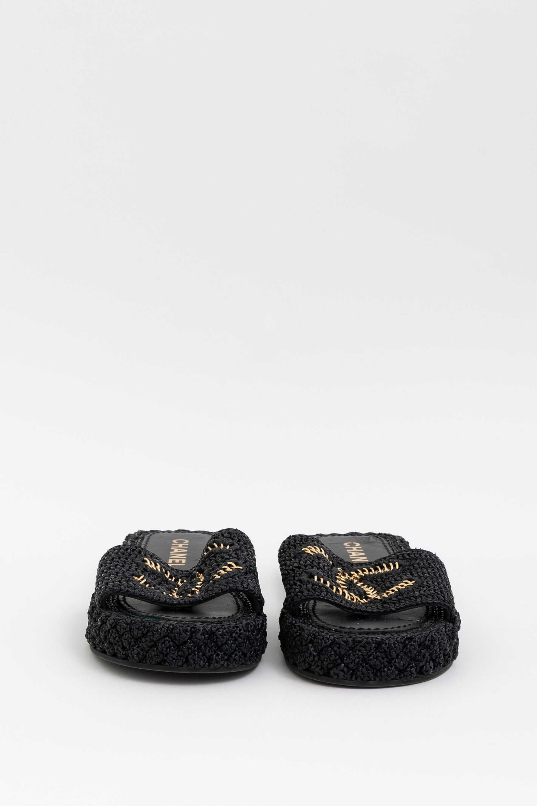 Gold Chain CC Logo Slides