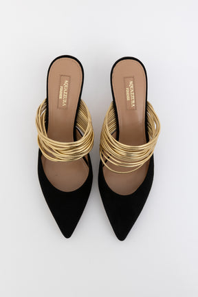 Rendez Vous 45 Pointed Toe Kitten Heel Mules